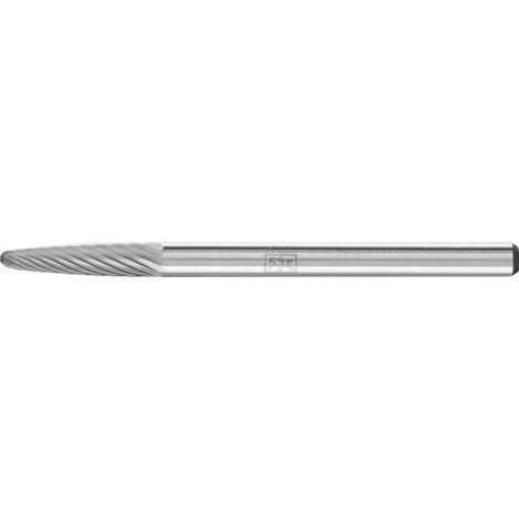 PFERD TOOLS Hartmetall Frässtift Rundbogen RBF Ø 03x13 mm Schaft-Ø 3 mm Z5 universal fein (1/3)