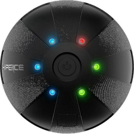 Boule de massage vibrante pour récupération musculaire, rouleau myofascial portable, soulage courbatures (1/4)