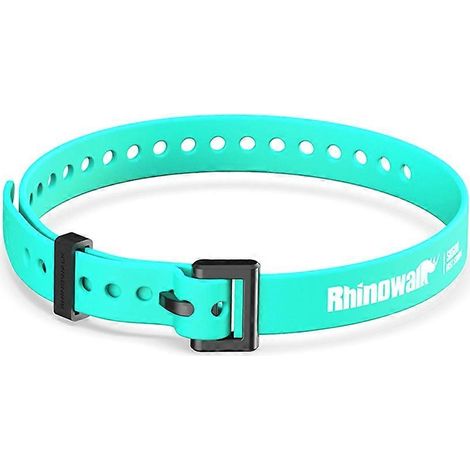 Sangle élastique en plastique TPU en forme de règle avec clip, sangle de chargement en caoutchouc de sécurité, sangle compacte haute résistance, bleue. (1/5)
