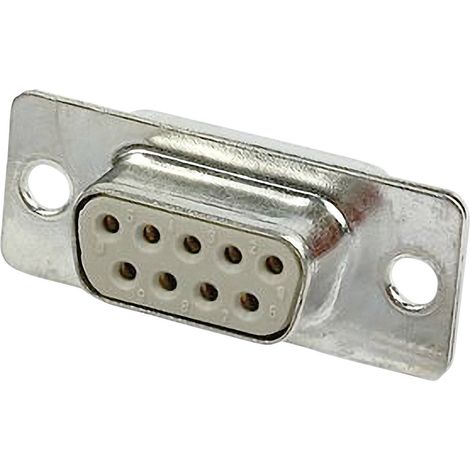 HARTING  09672094704 D-SUB Buchsenleiste 180 ° Polzahl: 9 Lötkelch 1 St.