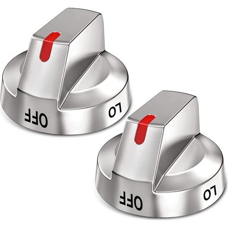 2 boutons de four de cuisinière dg64-00473a, boutons de commande de brûleur supérieur, pièces de rechange pour nx58h5600ss nx58h5 (1/5)