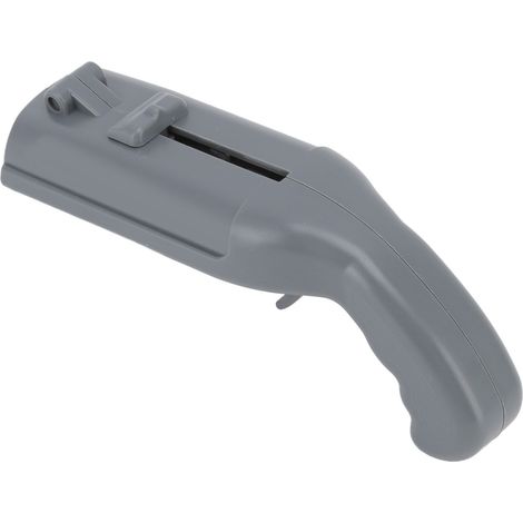 Kreativer und innovativer Flaschenöffner ohne Beschädigung, Bierflaschenöffner im Pistolenstil, tragbar und trendig, grauer Handdruck. (1/5)