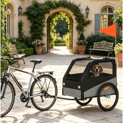 Fahrradanhänger für Hunde 20" MODENUIT (1/2)