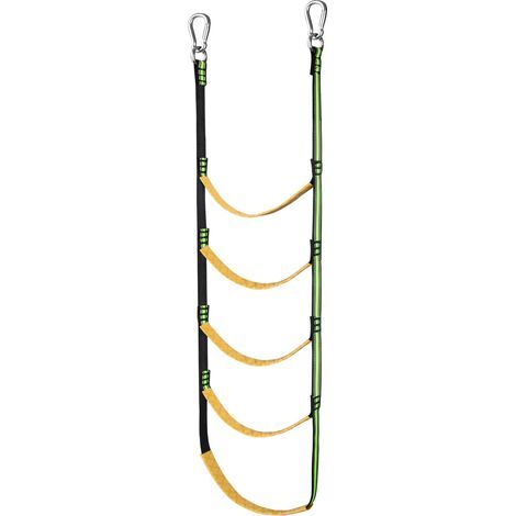 5 Marches Échelle de Corde de Bateau,Extension d’échelle de Corde de Bateau Portable,Échelle de pêche à la Corde,Échelle de Bain pour voilier,Kayak, Canoë-Kayak (1/5)