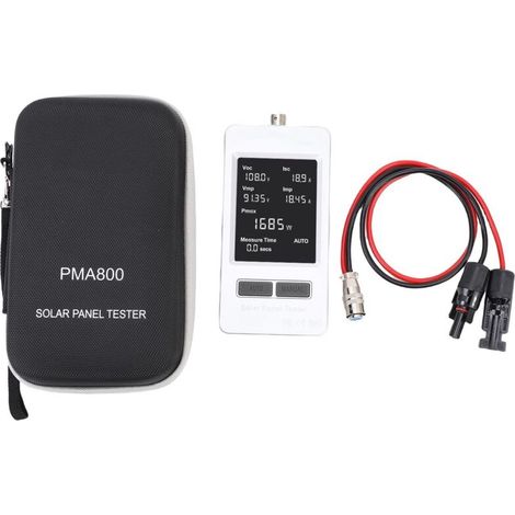 Testeur de panneaux solaires 5-800 W 20-120 V 0-35 A MPPT automatique/manuel, multimètre pour panneaux photovoltaïques (1/5)