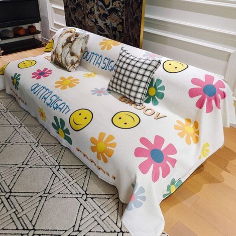 Brillant 90X180 Coussin de canapé monobloc, housse de canapé intégrale anti-griffures de chat, adaptée à toutes les saisons, serviette/housse de canapé (1/4)