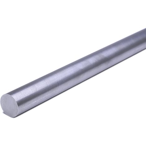 Tige Acier Argenté, diam. 1/2pouce, L 1m ( Prix pour 1 Lot )