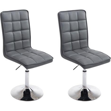 Set de 2 sillas de comedor Peking Gris