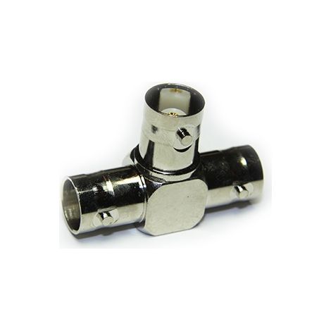 Adaptateur coaxial RS PRO BNC Femelle vers BNC Femelle, T, 50O 1GHz ( Prix pour 1 )