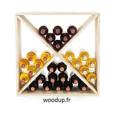 Etagère - Range Bouteille 4 Triangles (1/5)