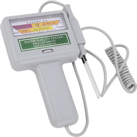 Testeur de pH portable, chloromètre, contrôleur de qualité de l'eau pour piscines et spas (1/5)