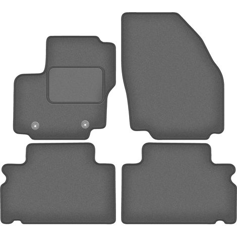 Alfombrillas de velour grafito para Ford S-MAX MK1 monovolumen (2006-2011) (1/5)