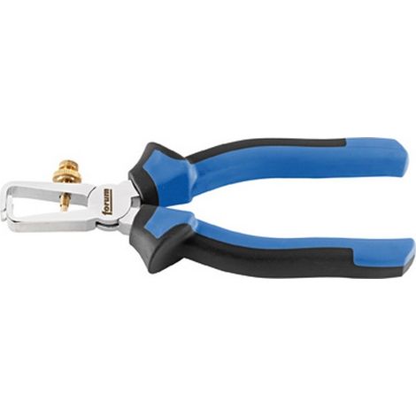 Pinza Spelafili, Testa Cromo, Manicotto Di Supporto In Plastica, In Acciaio Al Cromo Vanadio, Lunga. : 160 Mm, Valori Strippaggio Ø 5 Mm