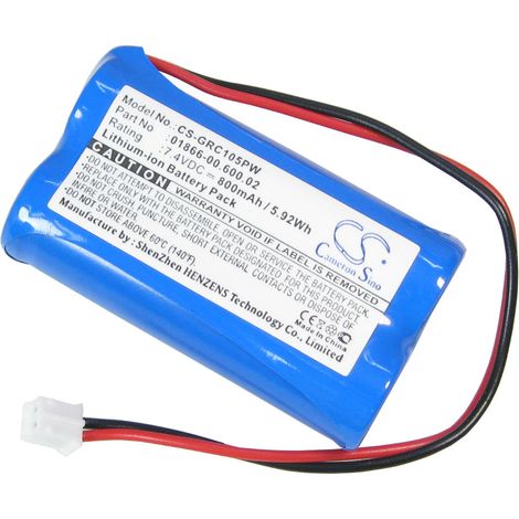 Trade-Shop Premium Li-Ion Akku 7,4V / 800mAh für Gardena C1060 plus Solar ersetzt 01866-00.600.02