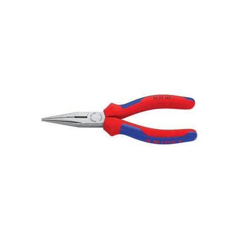 PINZA PER MECCANICA CON BECCHI MEZZOTONDI E TRONCHESE DIN ISO 5745  mm.160    KNIPEX