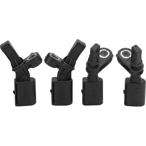 Acouto 4pcs ABS Roue de Roue Capteur Avant Gauche Gauche Droite Kit Wht003862 Remplacement de la Vitesse de la ABS Sensoranti - Horaire de Frein Sensorwht 003863WHT 003862WHT 003861WHT 003860.
