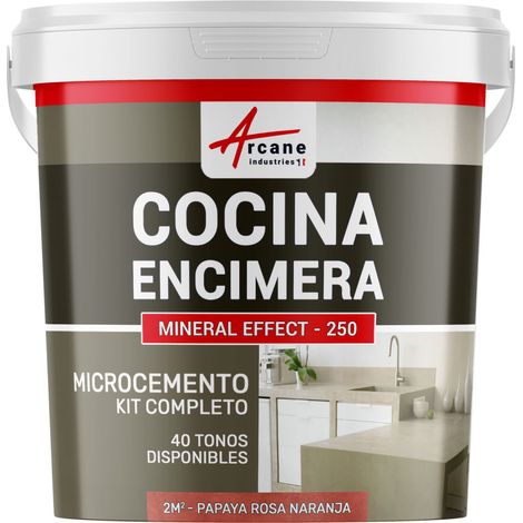 Microcemento cocina: para encimera y suelo de la cocina