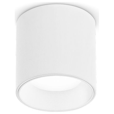Ideal Lux DOT Downlight LED monté en surface Blanc, 3000K, Non-Dimmable
