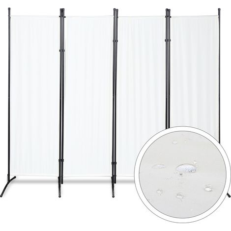 SWANEW Paravent Paravents Balcony Room Divisore Diverse selezioni di pareti da parete da parete per pareti di partizione outdoor 4 beige (1/5)