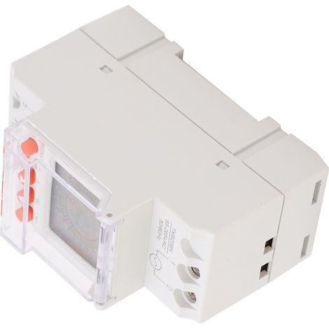 Minuterie analogique intelligente TM929BK, minuterie programmable 24h avec batterie intégrée, rétroéclairage, 85-265V 30A, haute capacité, interrupteur temporisé mural. (1/5)