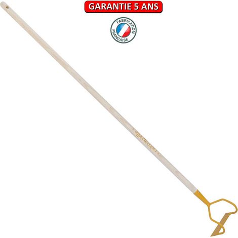 OUTILS PERRIN Ratissoire à tirer de 16cm, manche 130cm - Miel (1/2)