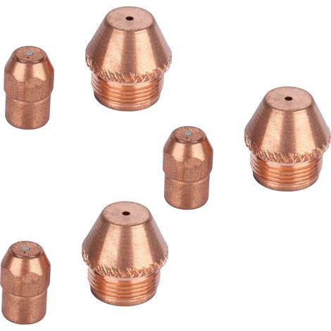 10 jeux de pièces consommables pour machine de découpe plasma, kits de buses d'électrodes et accessoires de torche TZ-100 (1/5)