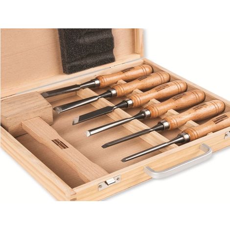 Brüder Mannesmann Schnitzwerkzeugsatz, 7-teilig M66107 Brüder Mannesmann M66107 (1/5)