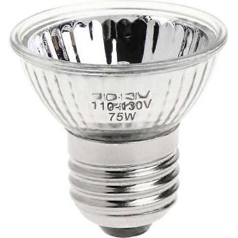 Lampe chauffante pour terrarium à reptiles, ampoule chauffante UVA/UVB, 110 V, culot E27, veilleuse - 75 W (1/5)
