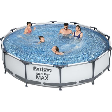 PISCINA C/TELAIO E POMPA D 366XH76 CM 56416 S/SCALA- BESTWAY- 1,0 pz