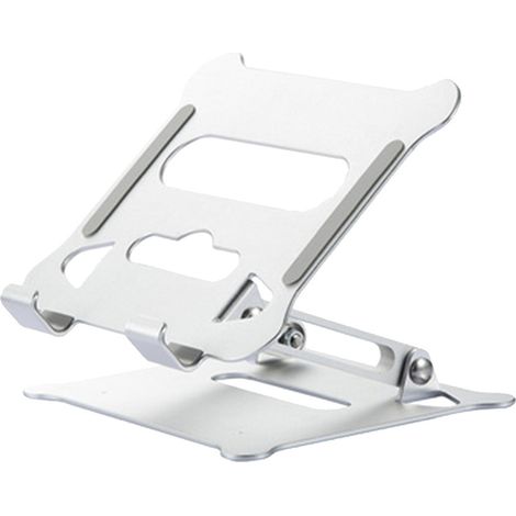 Support Téléphone Portable - Support Rotatif 360° Réglable en Hauteur - Support de Bureau Pliable avec Tige Télescopique - 1 Pièce (1/5)