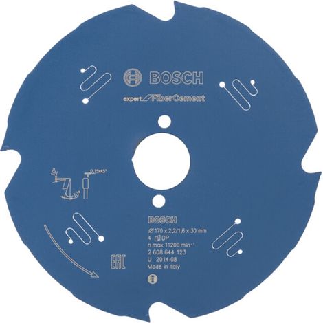 Lame de scie circulaire Bosch Expert pour fibres-ciment 170 x 30 x 2,2 mm 4