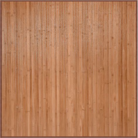 Tapis de salon,Tapis carré naturel 100x100 cm bambou CFW509102 (1/5)