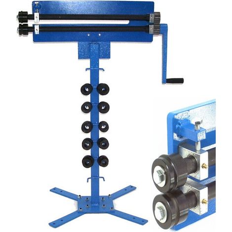 Biegemaschine Sickenmaschine 460 inkl. Standfuß Sicken Profilrollen 55716/56716