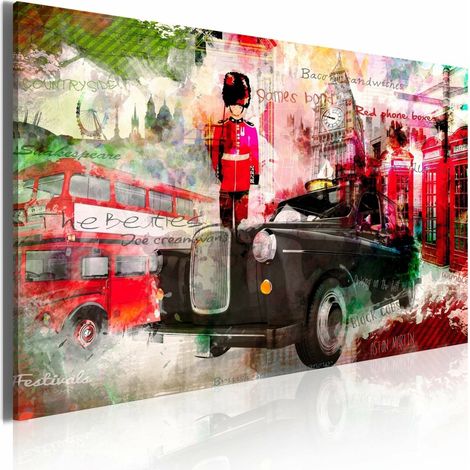 Tableau mémoires de londres - 120 x 80 cm (1/4)