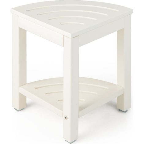 Panca angolare per doccia con ripiano hdpe impermeabile capacita 150 kg 227542891 227542891 227542891 (1/5)