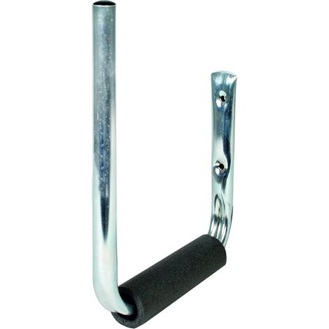 Alberts 802141 Supporto per tavola da surf, angolato, zincato blu, altezza gancio 270 mm, profondità 200 mm (1/2)