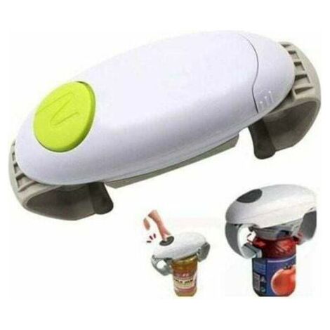 Ouvre-boîte électrique automatique –Pour personnes âgées et arthritiques –Matériau ABS, acier inoxydable –Dimensions 6.8x2.5 pouces –Couleur verte - 5inch (1/5)
