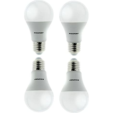 Lot de 4 - Ampoules LED Blaupunkt E27 9W NW