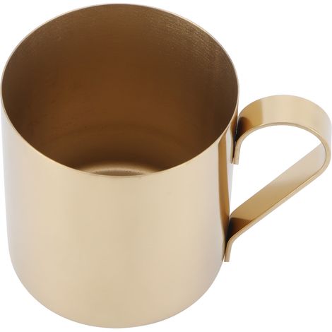 400-ml-Cocktailglas, Tumbler aus Edelstahl 304 für Bier, Kaffee, Wasser, Getränke, Gold. (1/5)