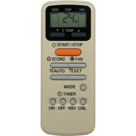 Convient à la télécommande du climatiseur Toshiba WH-E1NE WH-D9S WC-E1NE KT-TS1 (1/4)