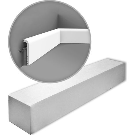 Orac Decor SX185-box LUXXUS 1 Box 22 pieces Skirting 44 m