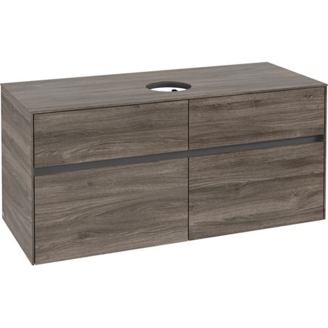 Villeroy & Boch Collaro Meuble sous-lavabo, 4 tiroirs, lavabo au