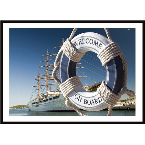 Bild Poster im Rahmen 33x43 cm Yacht P2253 (1/3)