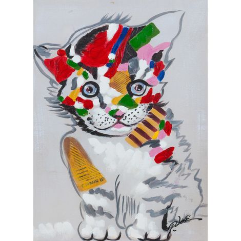 Hand -painted made oil painting on canvas
