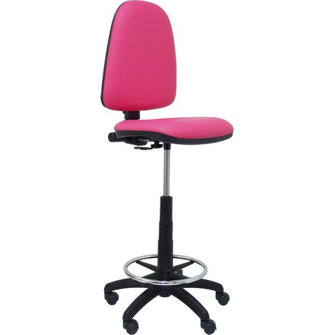 Taburete Ayna similpiel rosa (1/5)