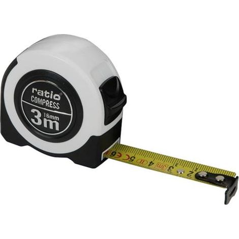 Flexómetro RATIO COMPRESS 3 m x 16 mm - (1/5)