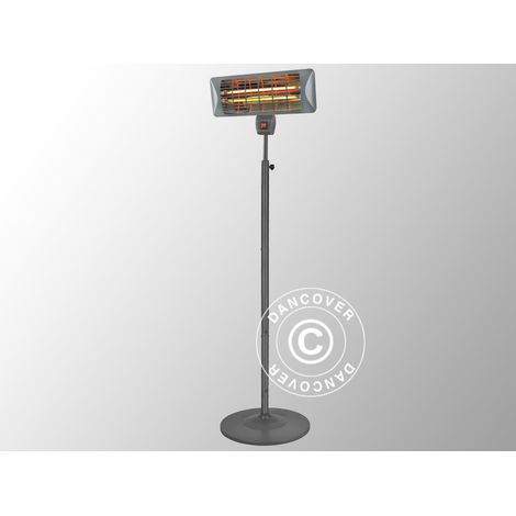 Patio heater Q-time 2000S on stand - Dancover (1/4)