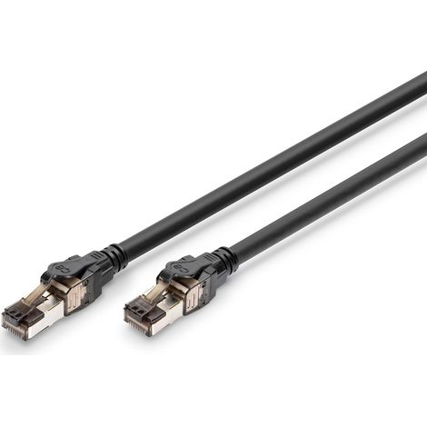 Patchkabel Cat 8.1 S-FTP 0,5 Meter Verwendung: High-Speed-Rechenzentren, Serverräume et Industrieanwendungen