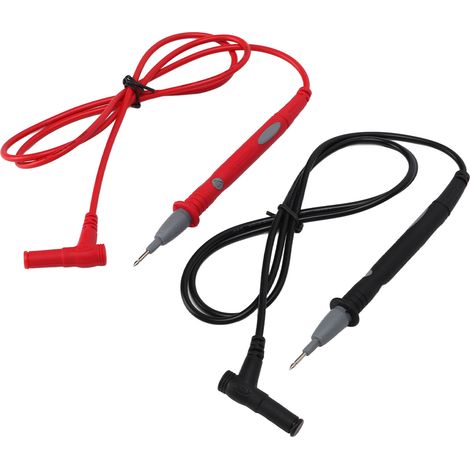 Packung mit 2 digitalen Multimeter-Messleitungen, 20 A 1000 V Spannungsprüfspitze, Standard-Messspitze (1/5)