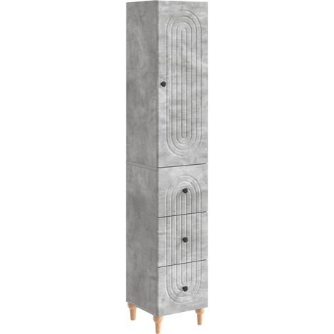 Cabinet Set 2 pcs 33 x 34.5 x 90 cm Engineered Wood vidaXL (1/5)